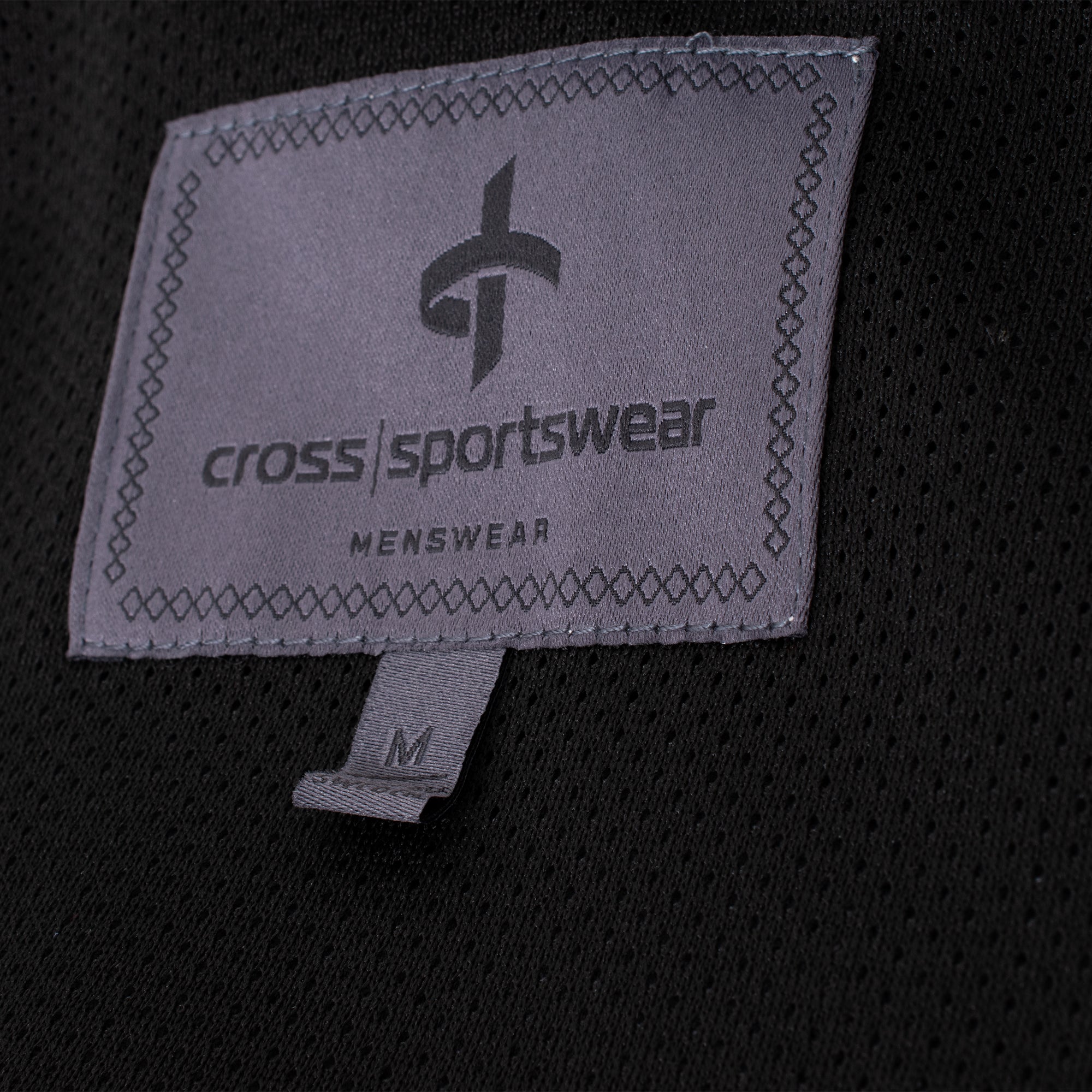 Cross Cloud Waterproof Mens Golf Jacket Black